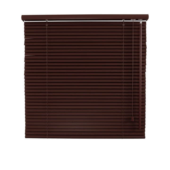 Żaluzja drewniana 25mm machoń