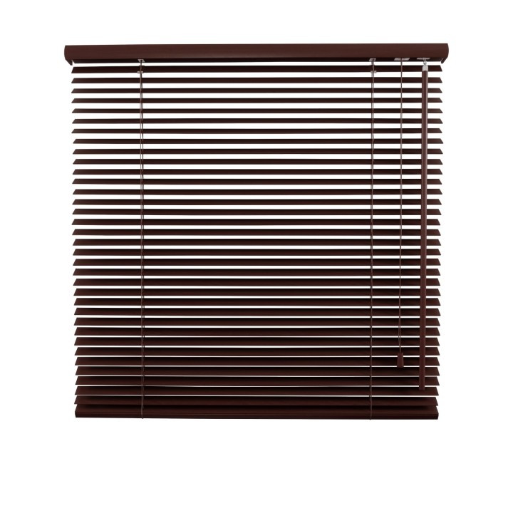 Żaluzja drewniana 25mm machoń