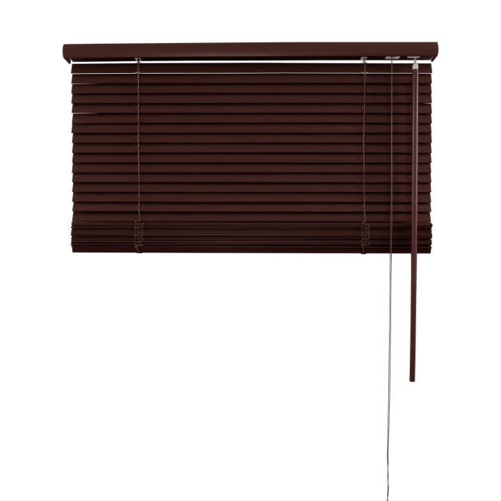 Żaluzja drewniana 25mm machoń