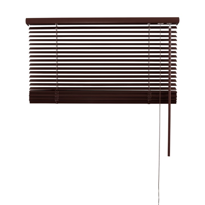 Żaluzja drewniana 25mm machoń