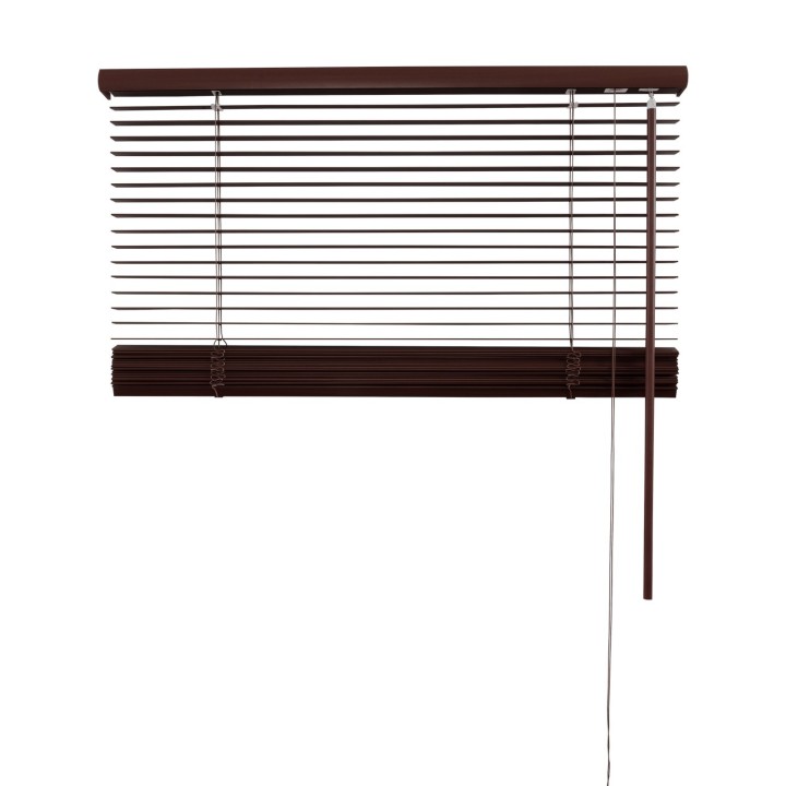 Żaluzja drewniana 25mm machoń