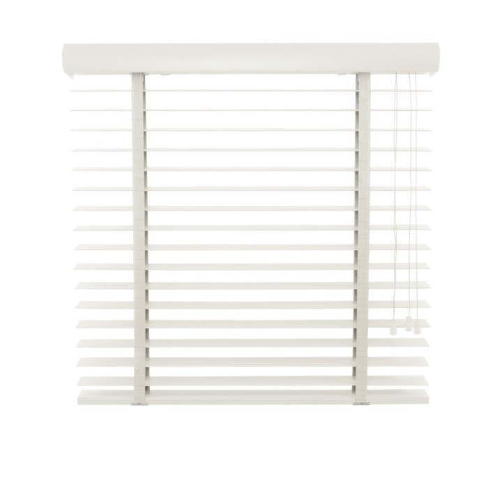 Żaluzja drewniana 50mm biały