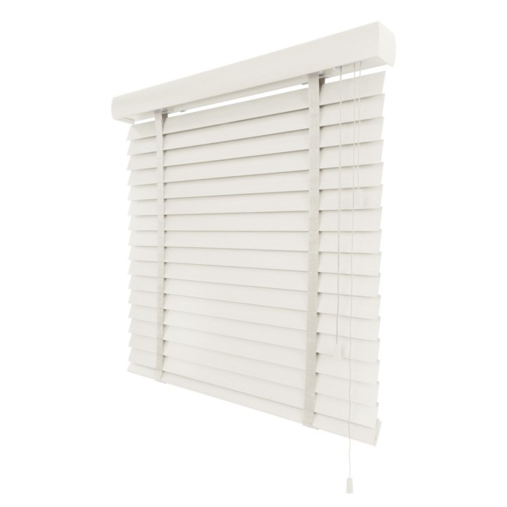 Żaluzja drewniana 50mm biały