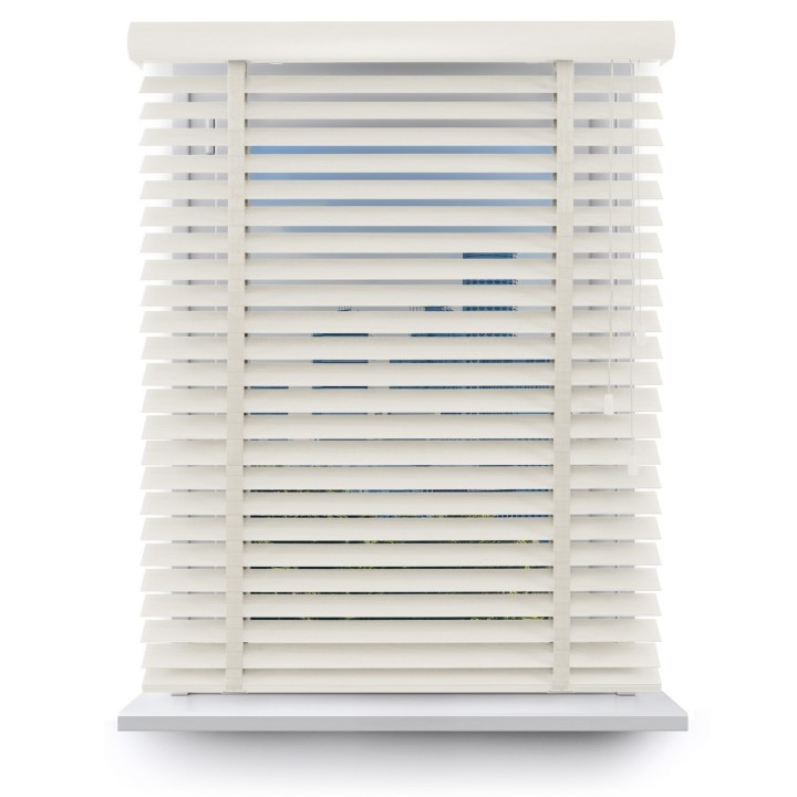 Żaluzja drewniana 50mm biały