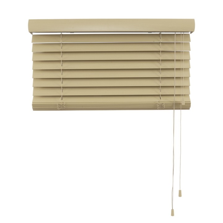 Żaluzja drewniana 50mm jasny beż