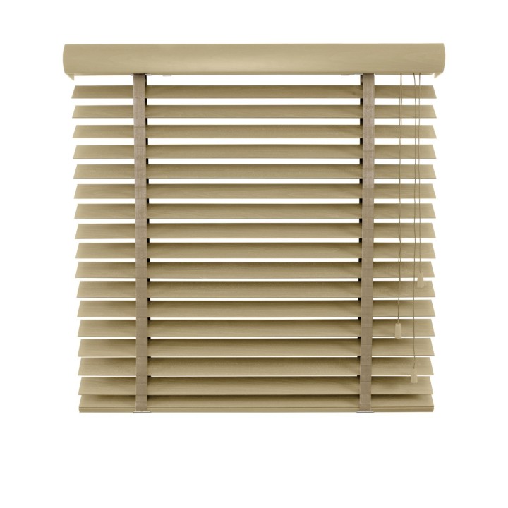 Żaluzja drewniana 50mm jasny beż