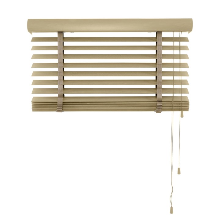Żaluzja drewniana 50mm jasny beż
