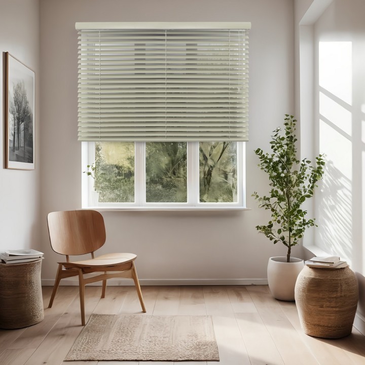 Żaluzja drewniana 50mm kaszmir