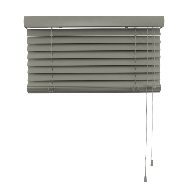 Żaluzja drewniana 50mm ciemy szary