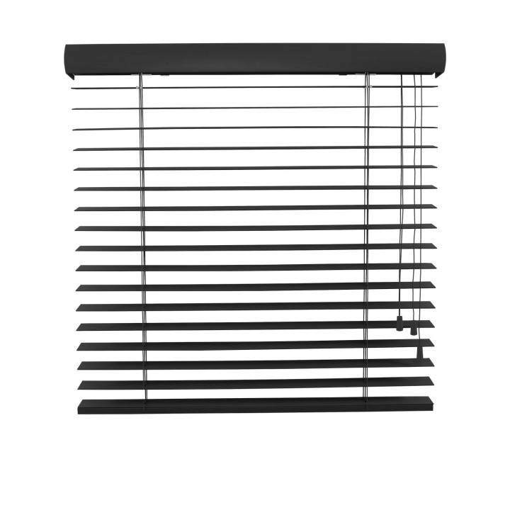 Żaluzja drewniana 50mm grafitowy