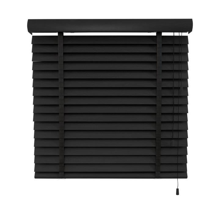 Żaluzja drewniana 50mm grafitowy