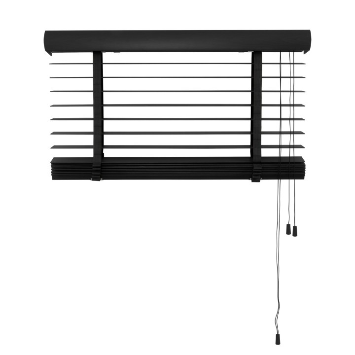 Żaluzja drewniana 50mm grafitowy