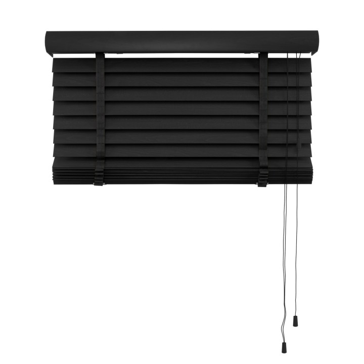 Żaluzja drewniana 50mm grafitowy