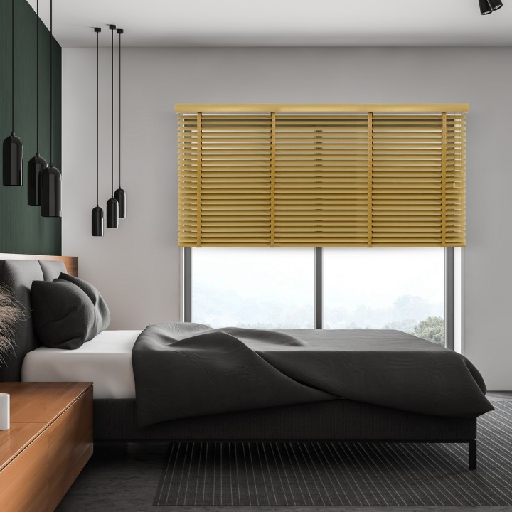 Żaluzja drewniana 50mm natural