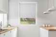 Roller blind in PVC cassette with a guide Borneo platyna 103