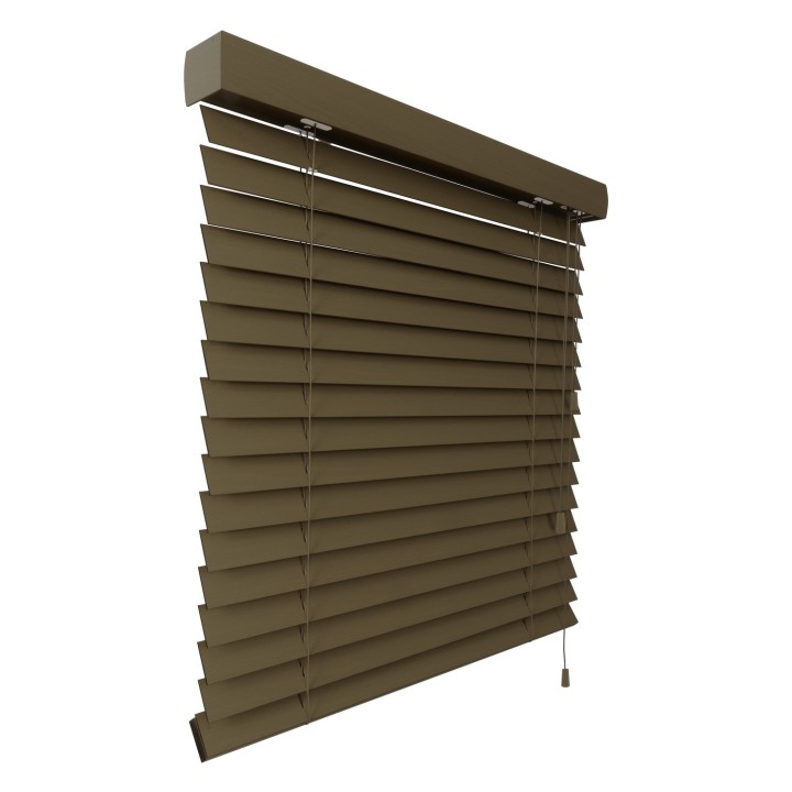 Żaluzja drewniana 50mm orzech