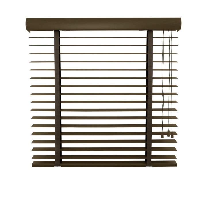 Żaluzja drewniana 50mm orzech