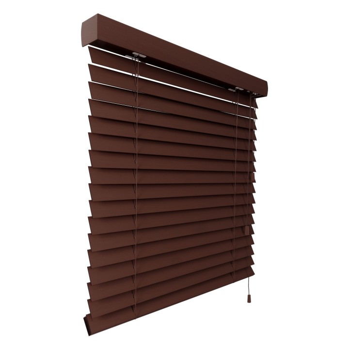 Żaluzja drewniana 50mm machoń