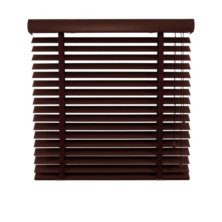 Żaluzja drewniana 50mm machoń