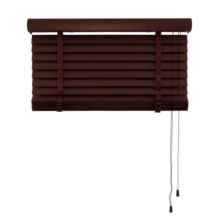 Żaluzja drewniana 50mm machoń