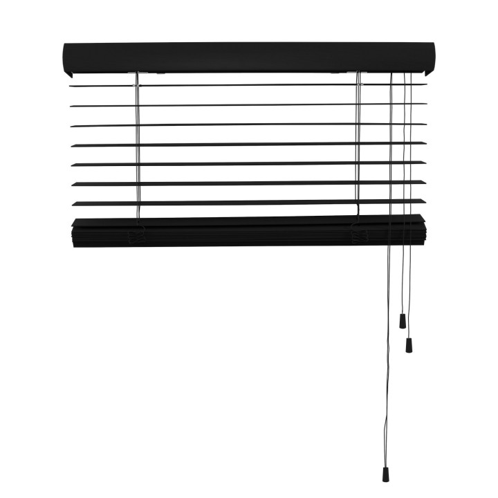 Żaluzja drewniana 50mm czarny