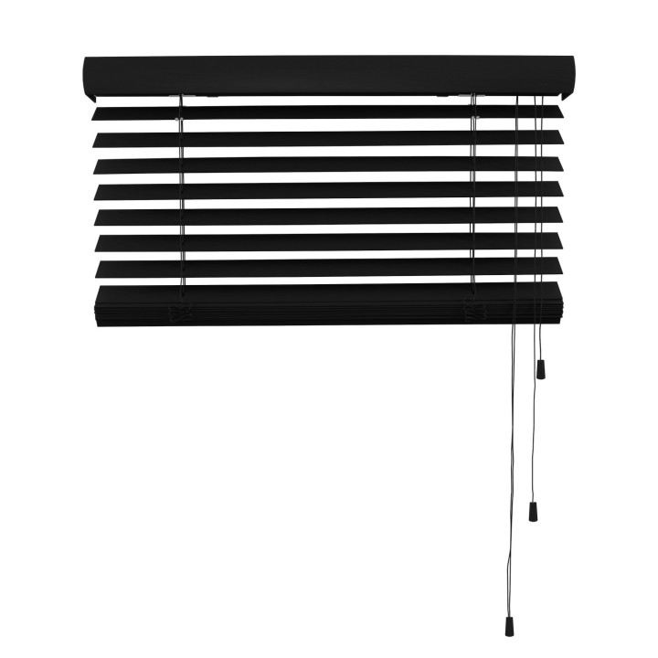 Żaluzja drewniana 50mm czarny