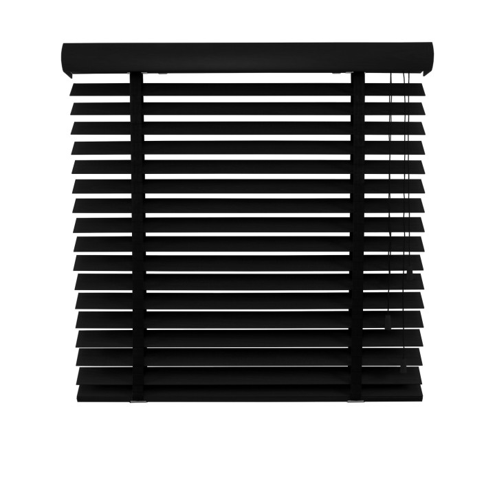 Żaluzja drewniana 50mm czarny