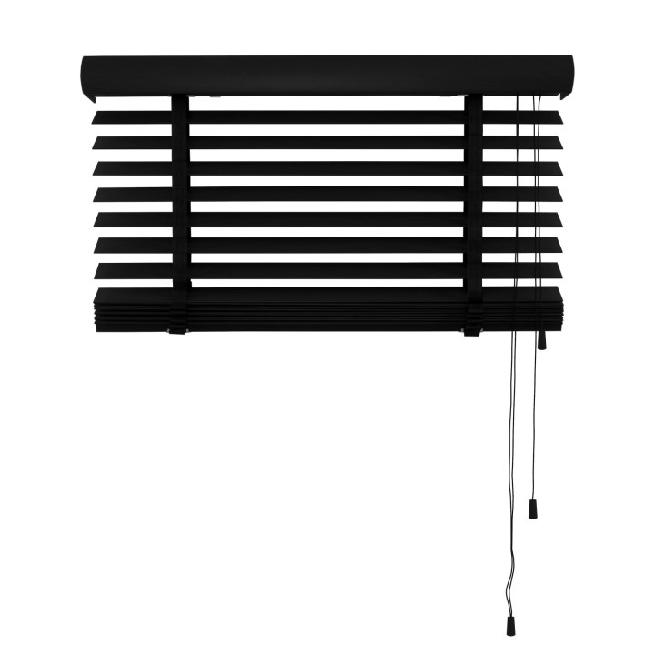 Żaluzja drewniana 50mm czarny