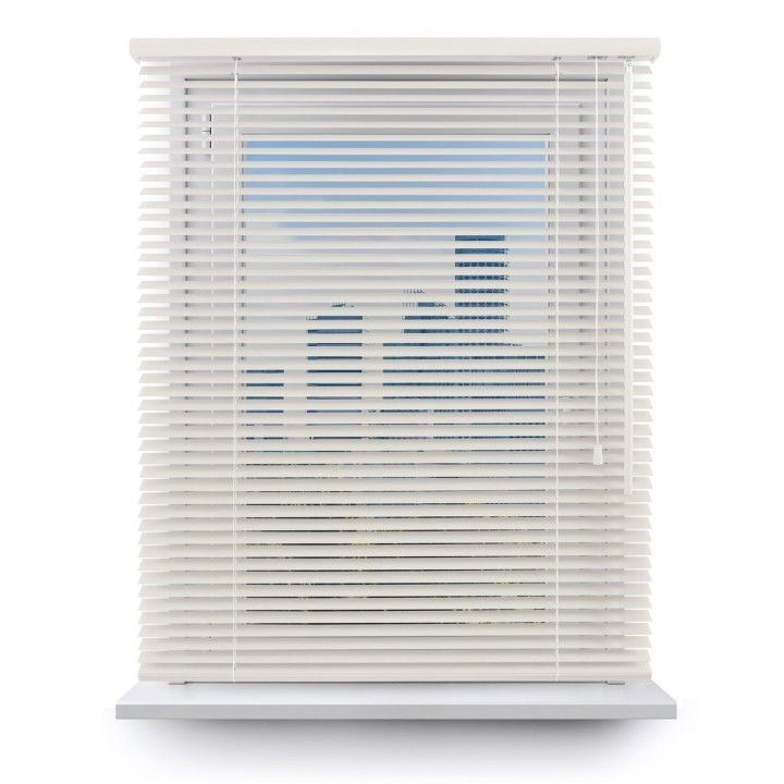 Żaluzja bambusowa 25mm biały