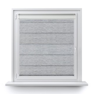 Roleta w kasecie PCV Dzień Noc Przyciemniająca Bahama XV bez prowadnic Szara Bh1501