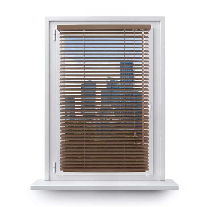 Żaluzja bambusowa 25mm kawa