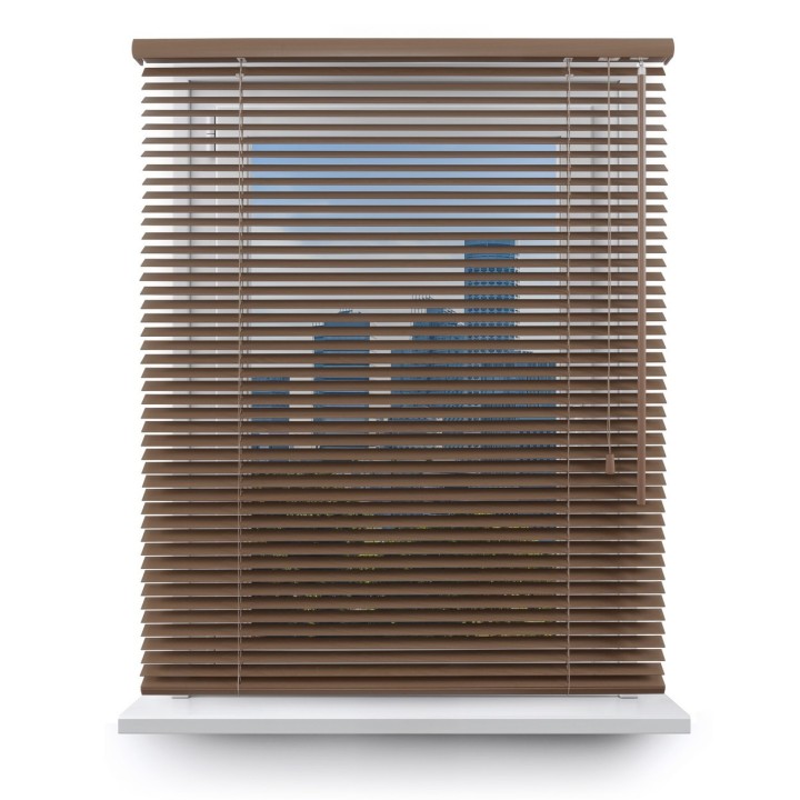 Żaluzja bambusowa 25mm kawa