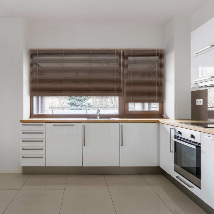 Żaluzja bambusowa 25mm kawa