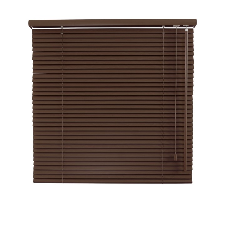 Żaluzja bambusowa 25mm ciemny orzech