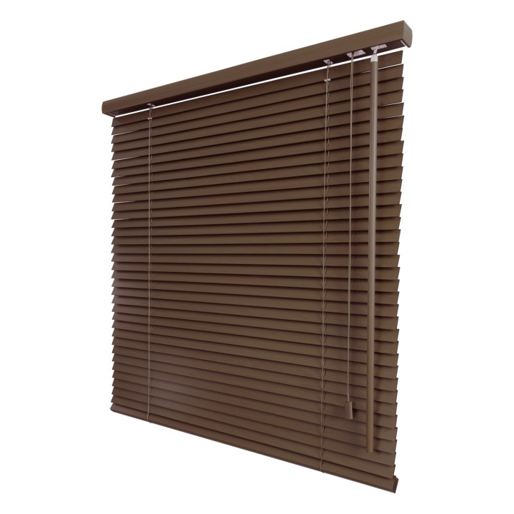 Żaluzja bambusowa 25mm ciemny orzech