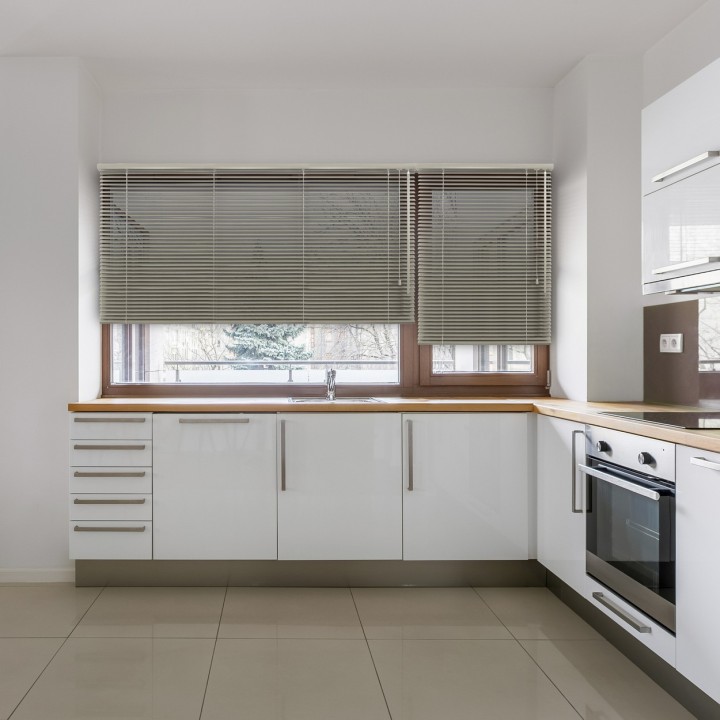 Żaluzja bambusowa 25mm szary