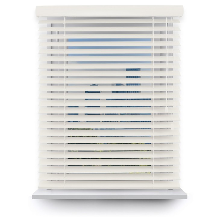 Żaluzja bambusowa 50mm biały