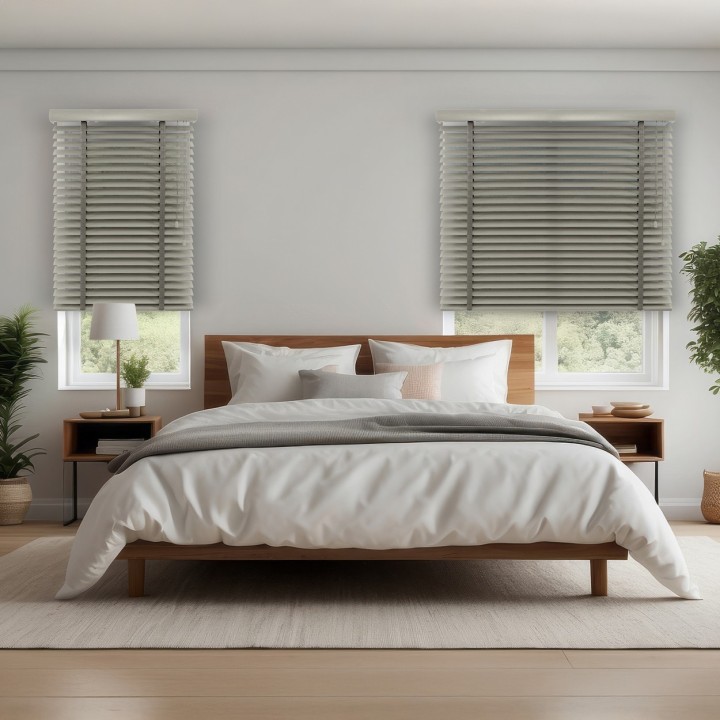 Żaluzja bambusowa 50mm szary