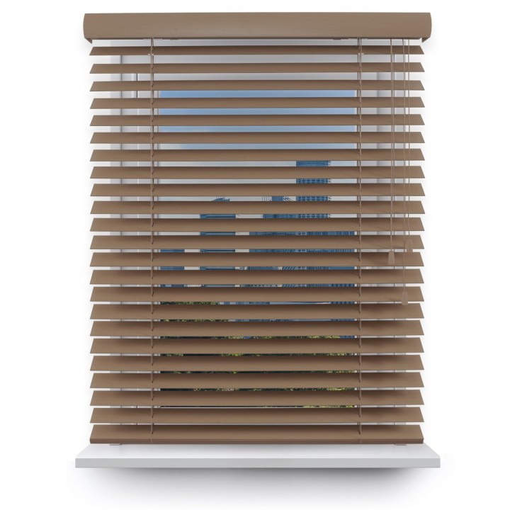 Żaluzja bambusowa 50mm kawa