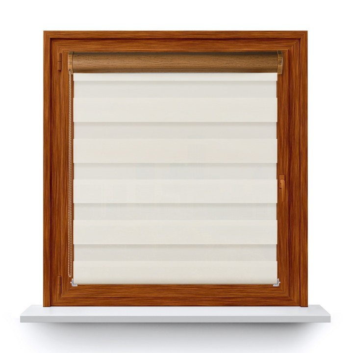 Roleta w kasecie PCV Dzień Noc Przyciemniająca Bahama XV bez prowadnic Kremowa Bh1508