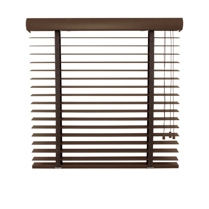 Żaluzja bambusowa 50mm ciemny orzech