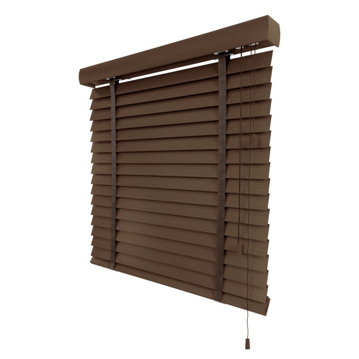 Żaluzja bambusowa 50mm ciemny orzech