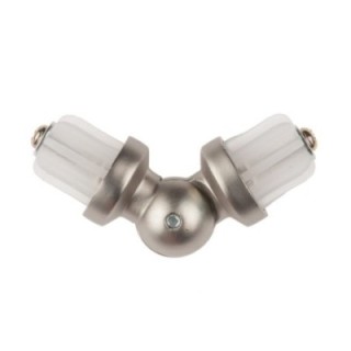 ŁĄCZNIK KĄTOWY CHROM MAT 25