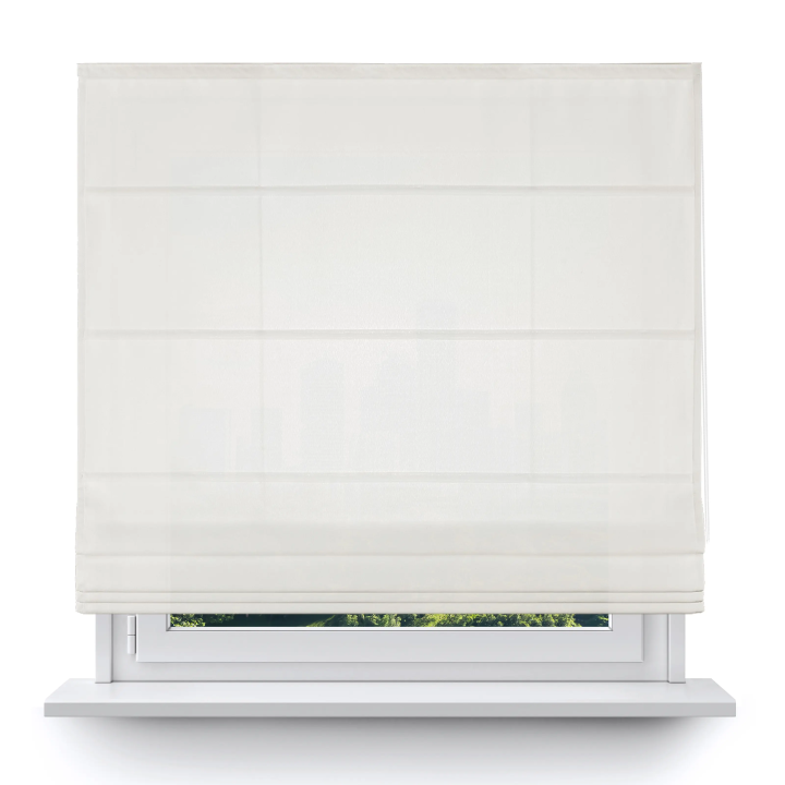 Roleta rzymska Tkanina Rzymska Przyciemniająca Rzymska Biała