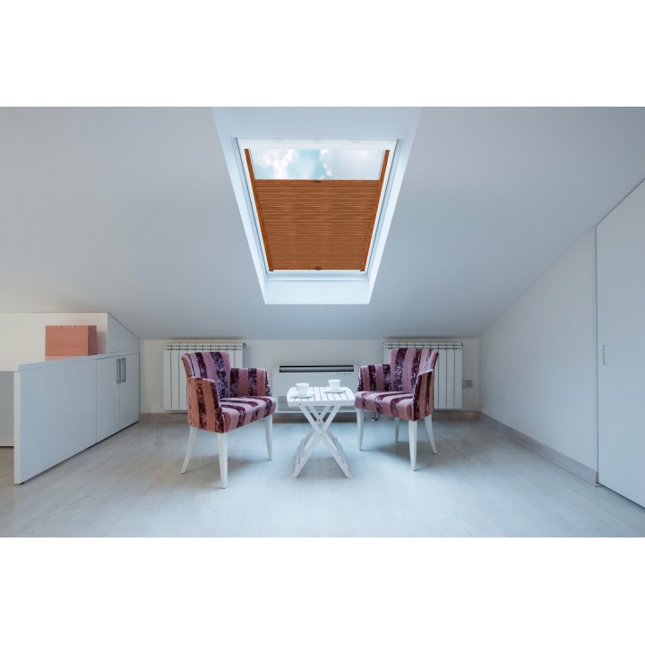 Plisa dachowa Bambus Przyciemniająca Brązowa 605