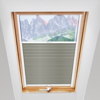 Plisa dachowa Basic Premium Przyciemniająca Popielata 102