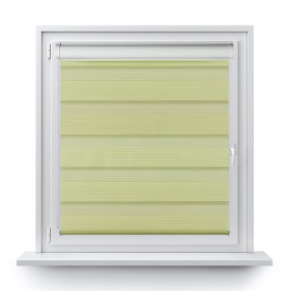 Roleta w kasecie PCV Dzień Noc Przyciemniająca Bahama XXIII z prowadnicą Zielona Bh2306