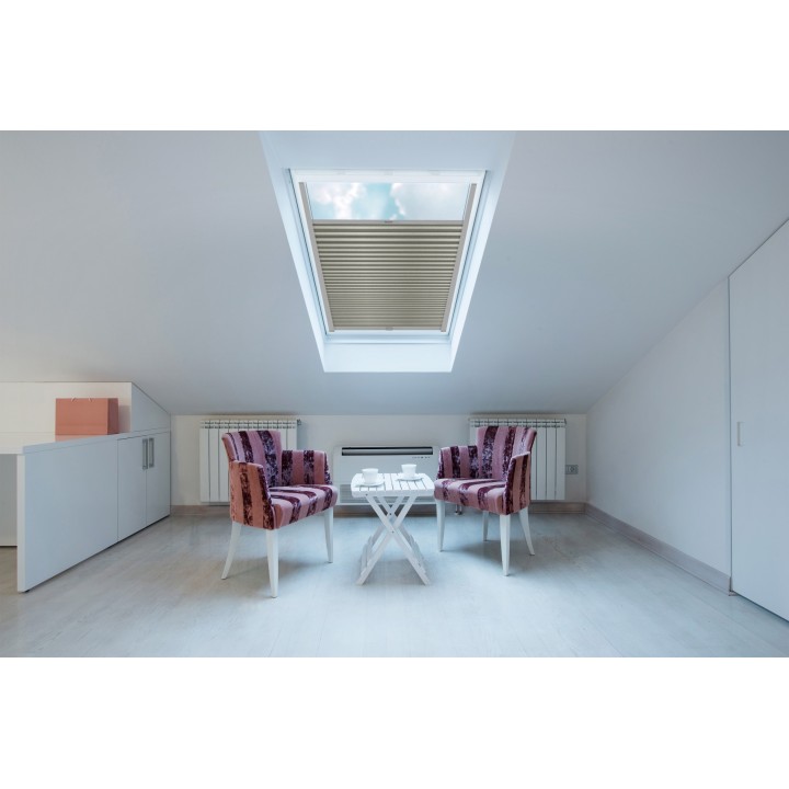 Plisa dachowa Basic Premium Przyciemniająca Popielata 102