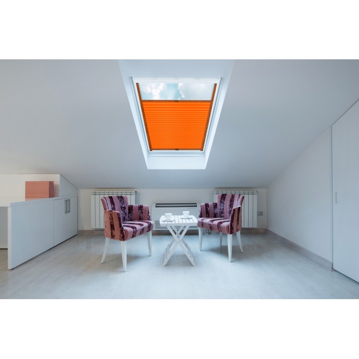 Plisa dachowa Basic Premium Przyciemniająca Pomarańczowa 108