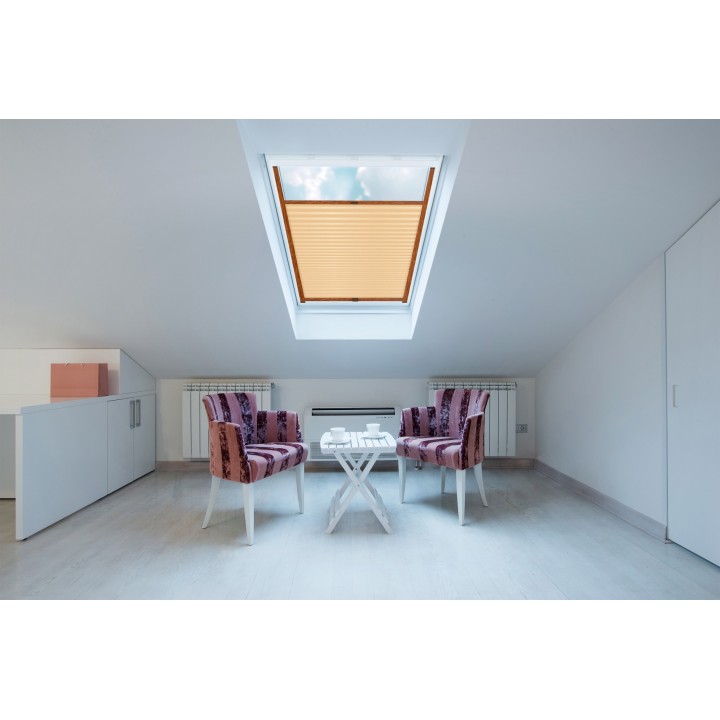 Plisa dachowa Basic Premium Przyciemniająca Żółta 107